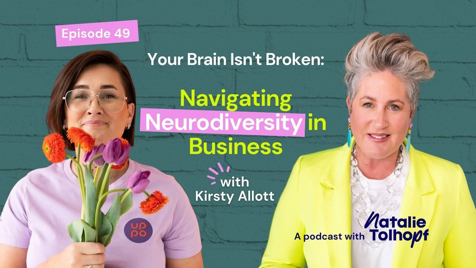 Navigating Neurodiversity in business: a raw chat on mental health, trauma & ADHD. We go deep on why self-kindness, inner work & breaking cycles make you a better leader & parent.